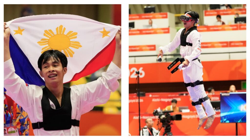 Taekwondo jin Jeus Yape lands fourth gold medal for Philippines at 2026 Asian Games