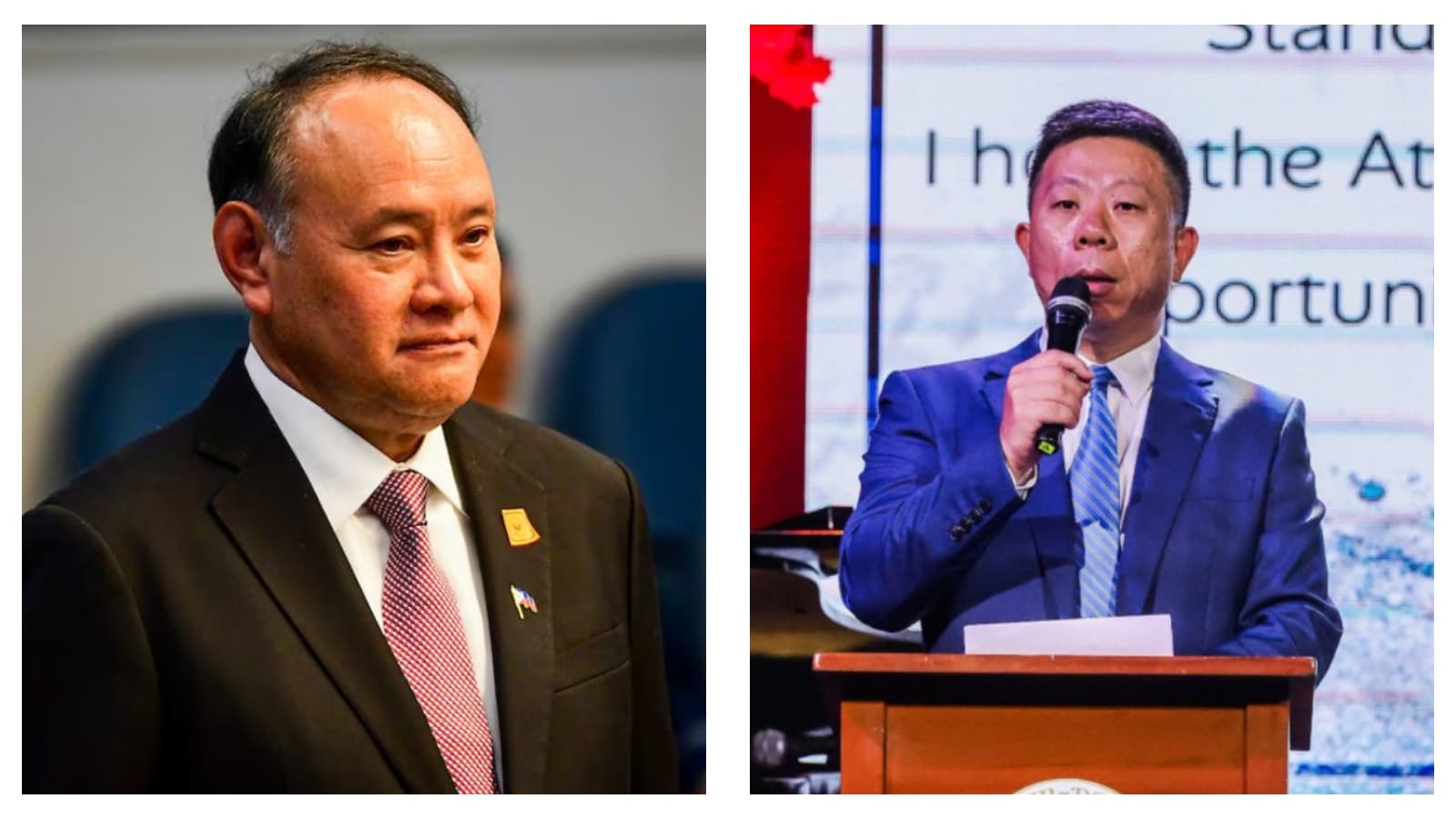 The Philippines have condemned the Chinese ambassador’s threat over the West Philippine Sea
