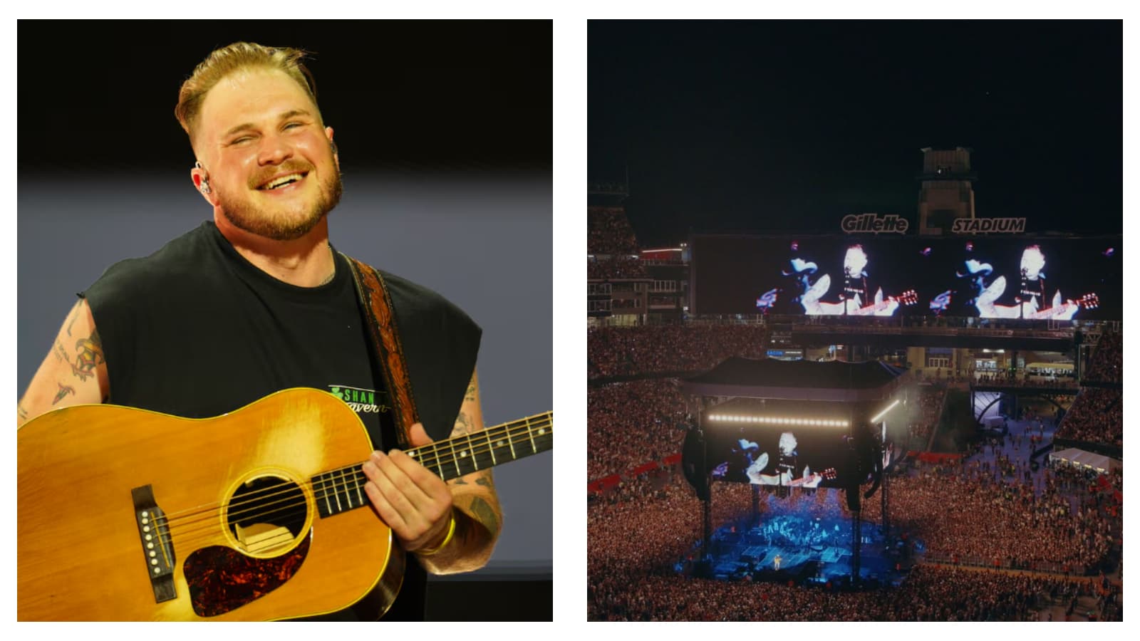 Zach Bryan’s Gillette Stadium concert drew attention over pro-Palestinian message